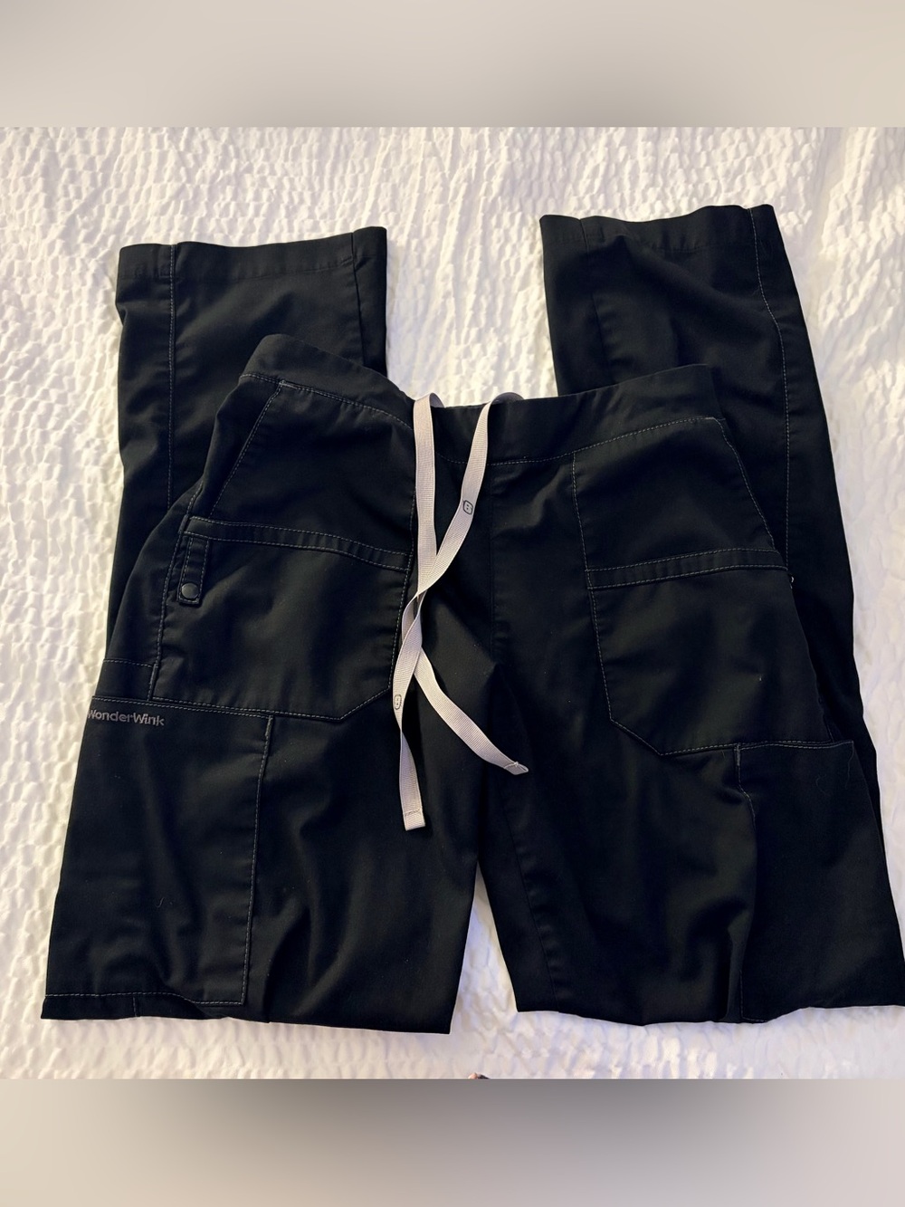 Wonderwink scrub pants sz XS black